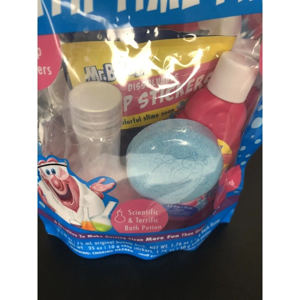 Mr‎ Bubble Ultimate Bath Time Fun Pack Kids Bubble Bath Toy Set NEW